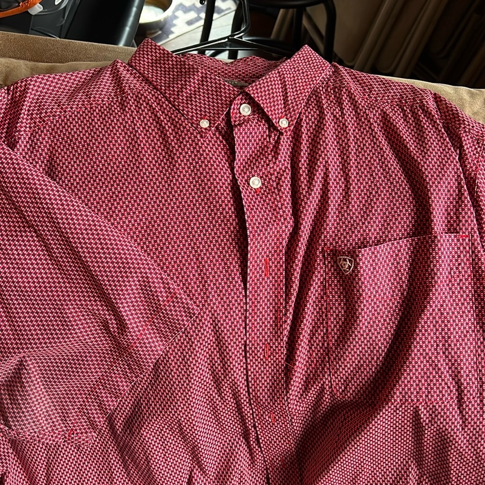 Ariat Stretch Button Down Short Sleeve 3xl